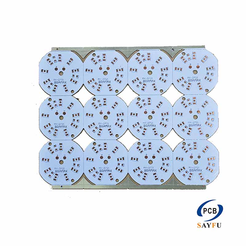 single sided al based circuit