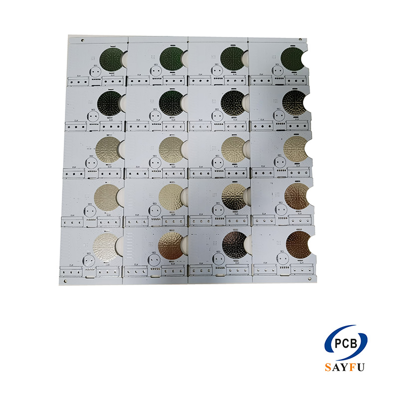 aluminum based board,Single sides double layers