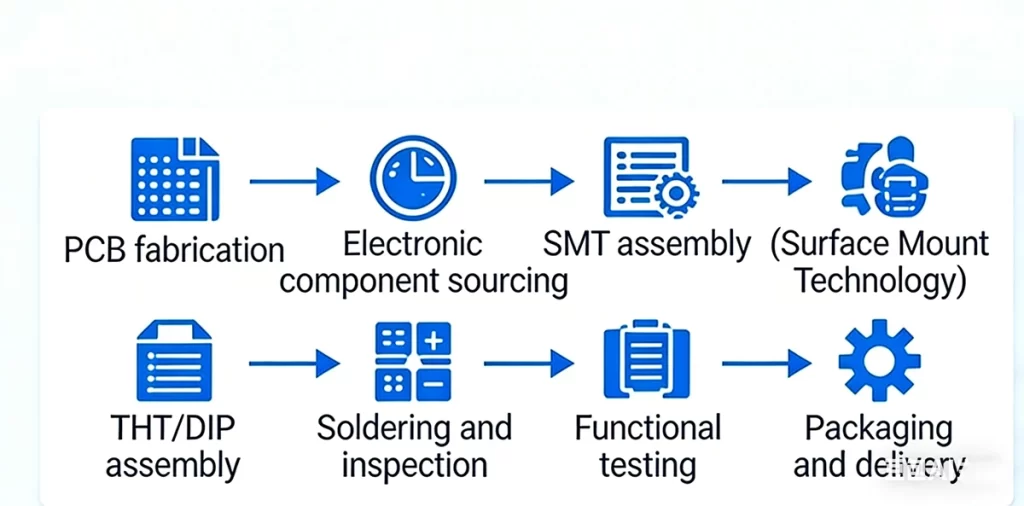 Turnkey PCBA Process